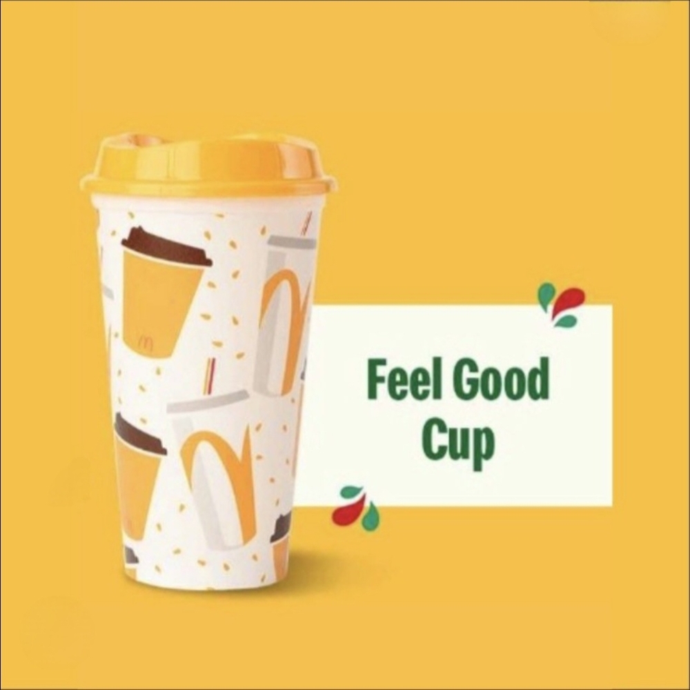 McDonald's Reusable Cup From 2024 Happy Christmas Collection